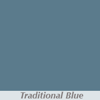 Traditional Blue Gutter Color
