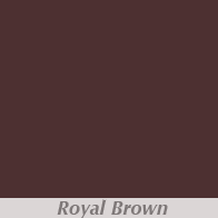 Royal Brown Gutter Color